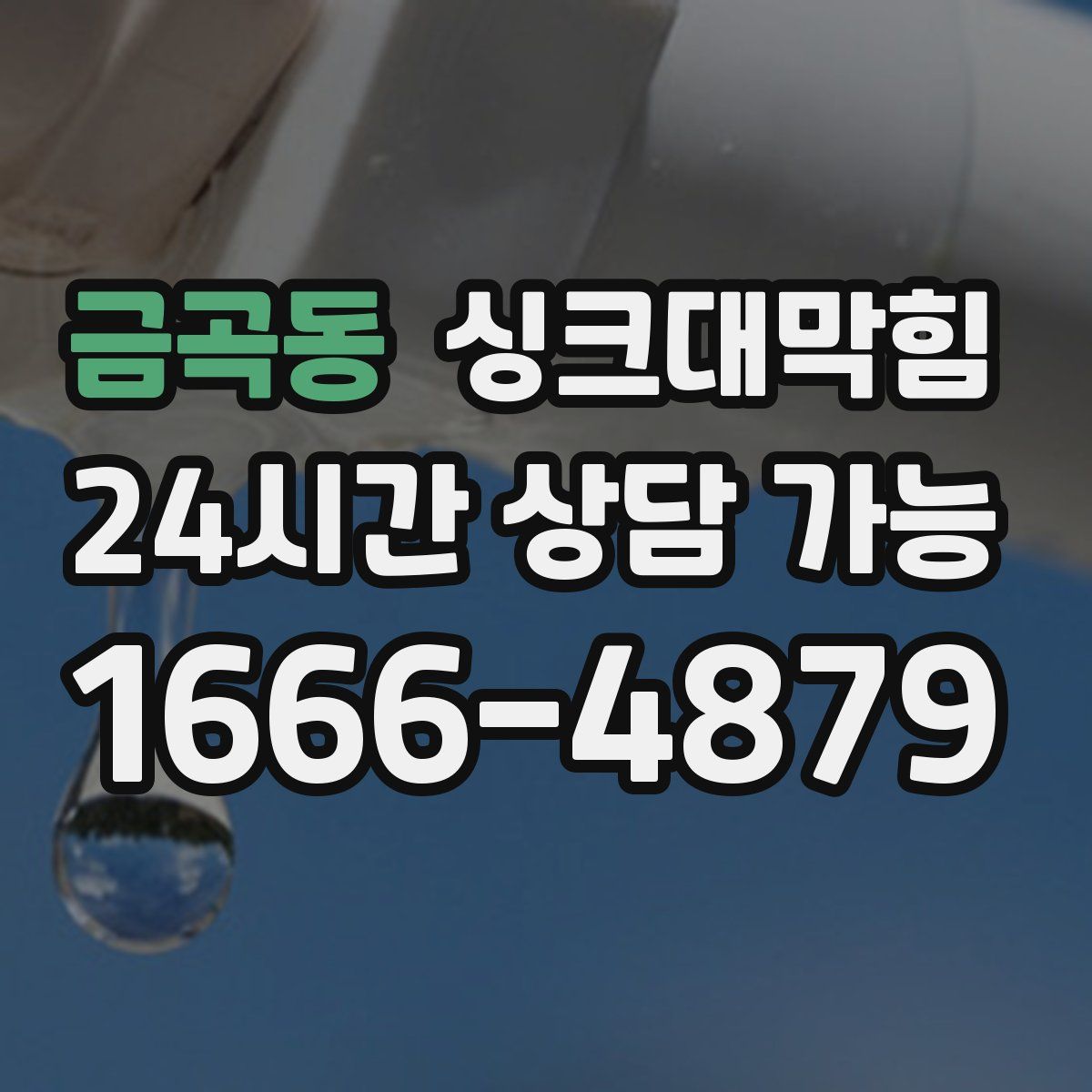 금곡동 싱크대막힘