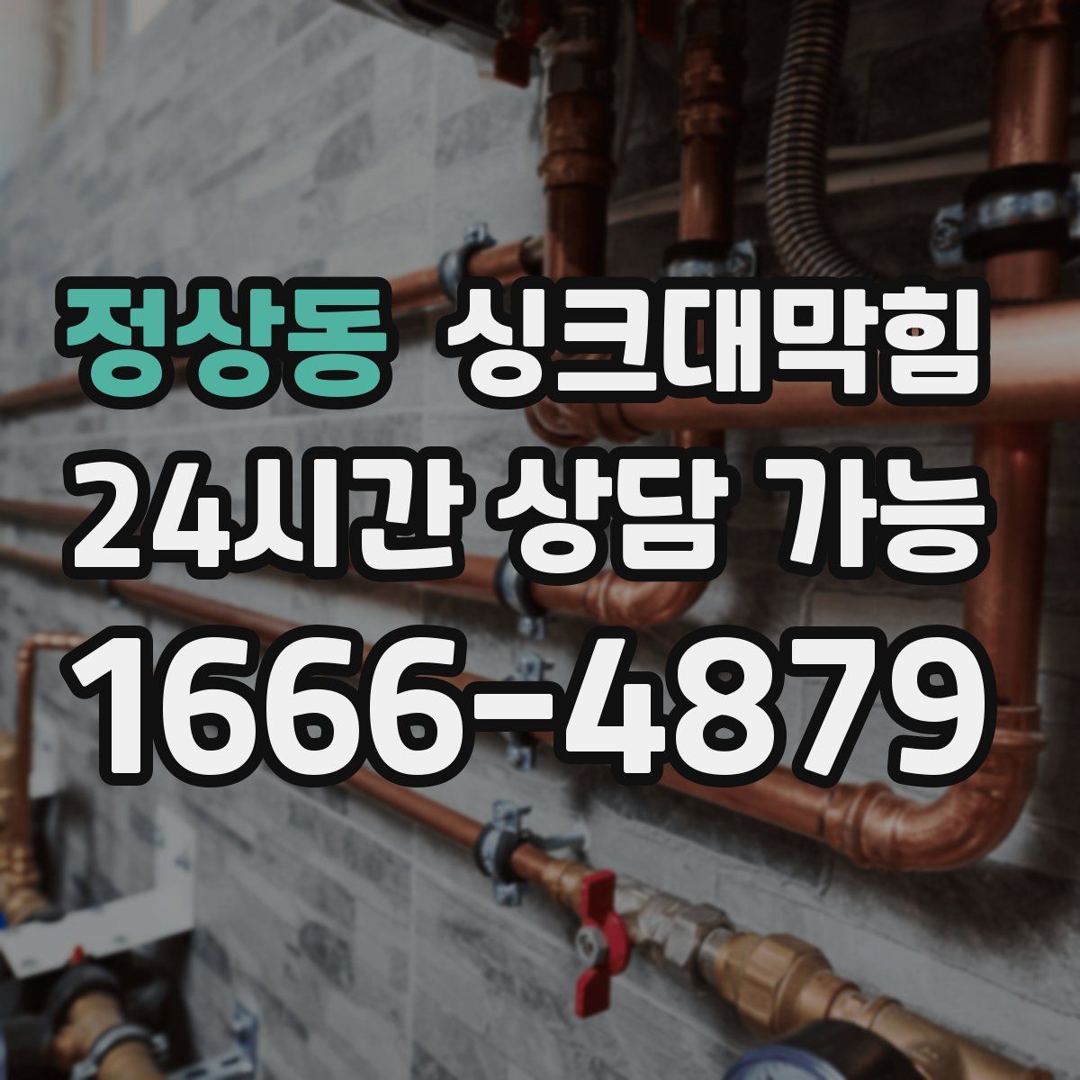 정상동 싱크대막힘