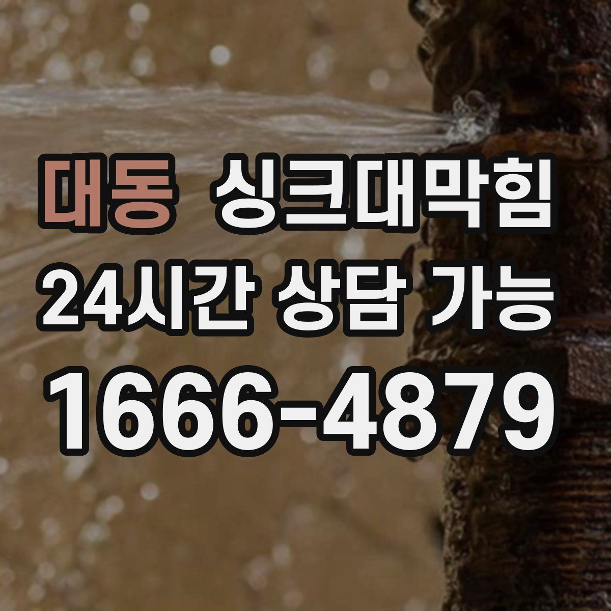 대동 싱크대막힘