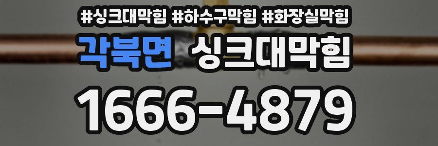 싱크대막힘