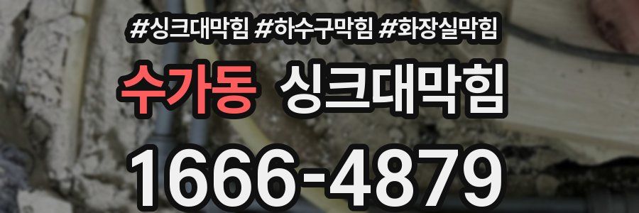 싱크대막힘