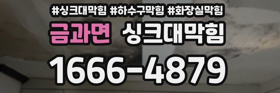 싱크대막힘