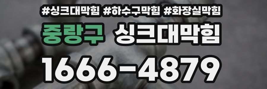 싱크대막힘