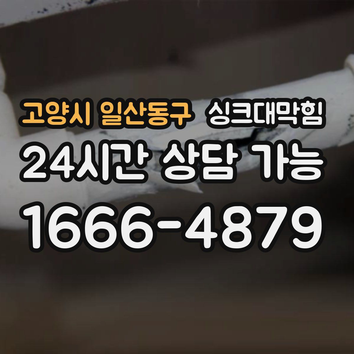 고양시 일산동구 싱크대막힘