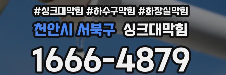 싱크대막힘
