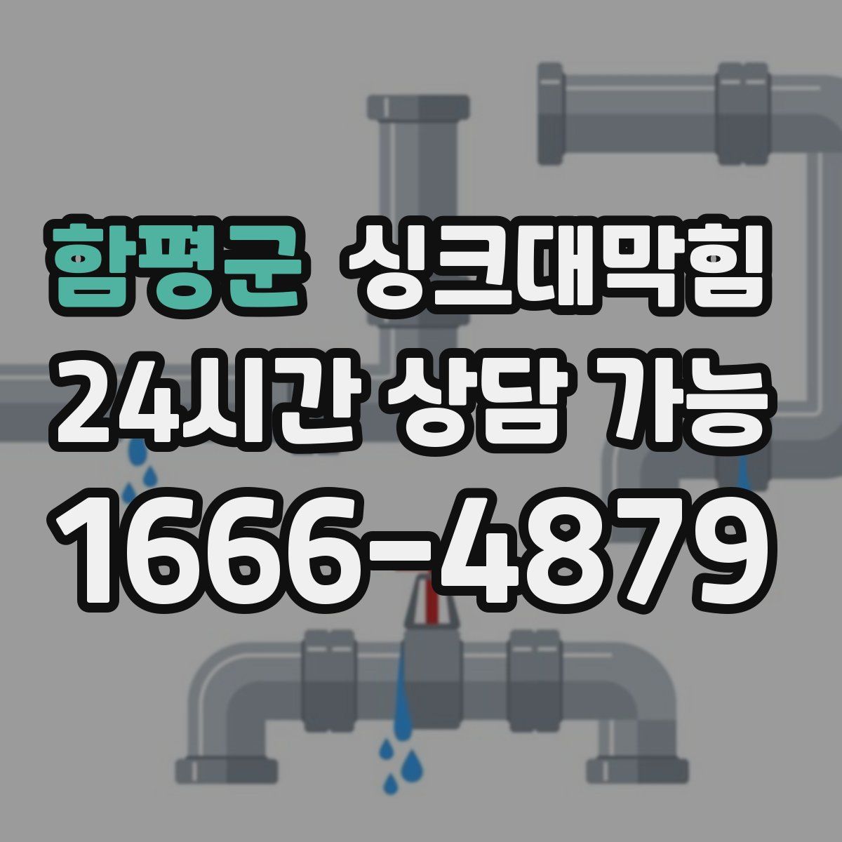 함평군 싱크대막힘