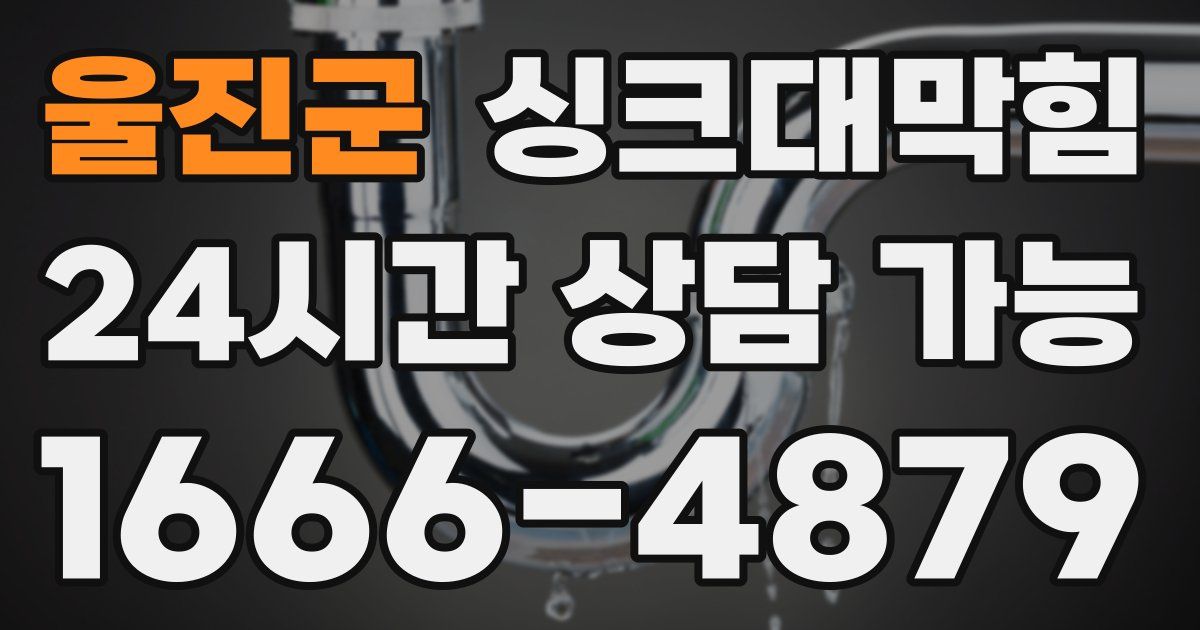 울진군 싱크대 뚫기