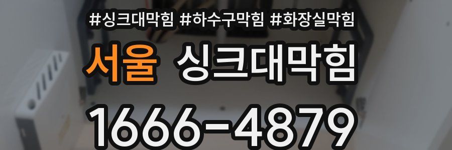 싱크대막힘