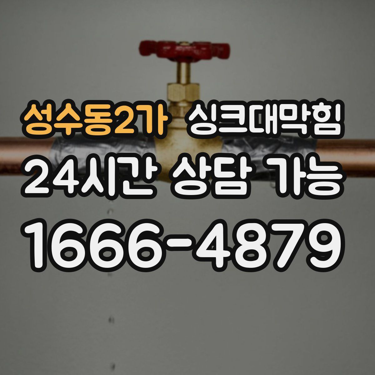 성수동2가 싱크대막힘