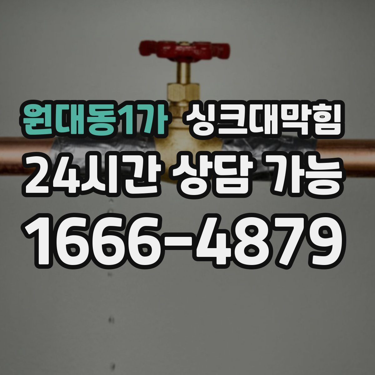 원대동1가 싱크대막힘