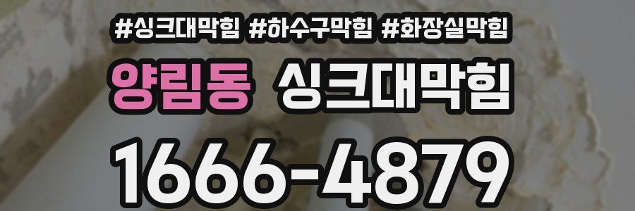 싱크대막힘