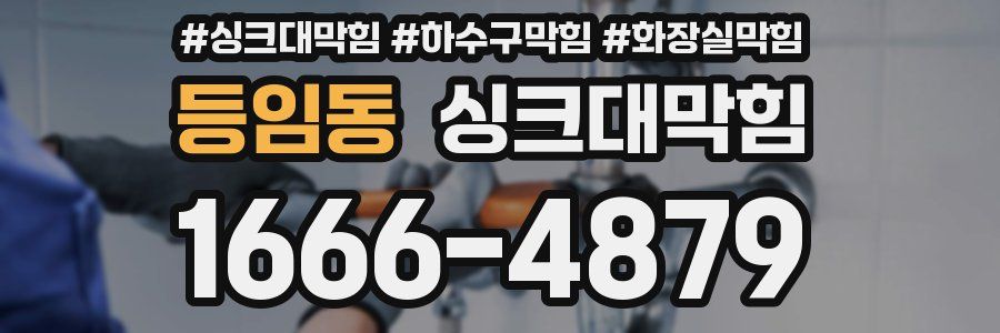 싱크대막힘