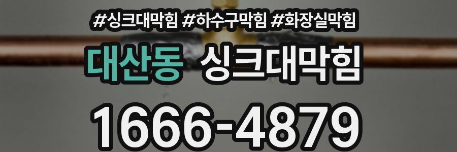 싱크대막힘