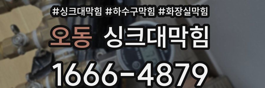 싱크대막힘
