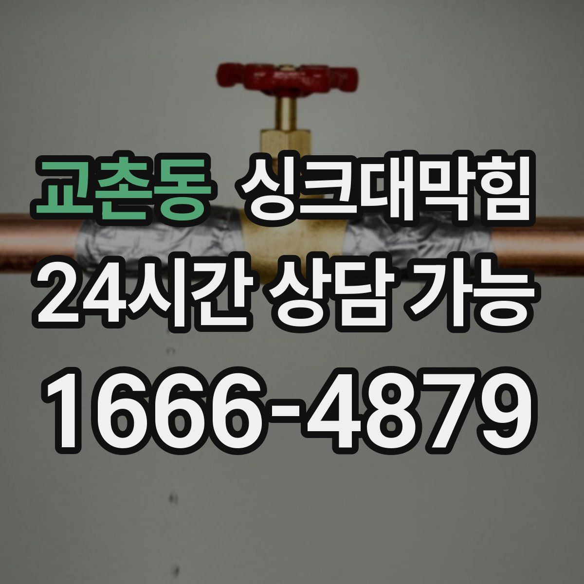 교촌동 싱크대막힘