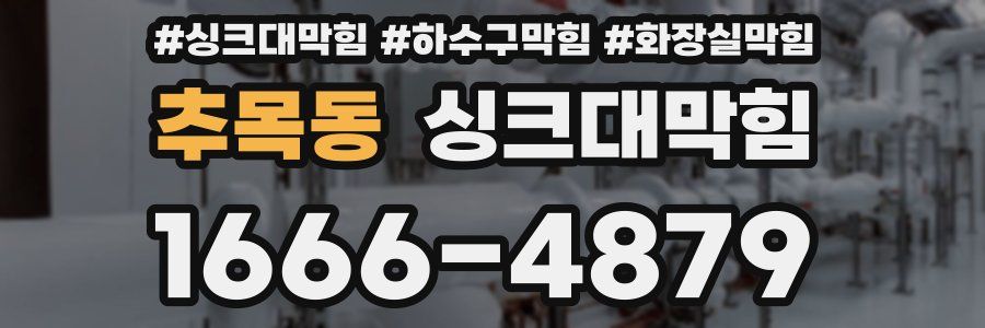 싱크대막힘