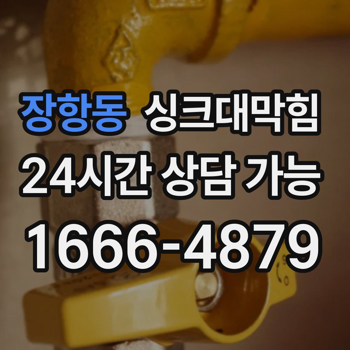 장항동 싱크대막힘