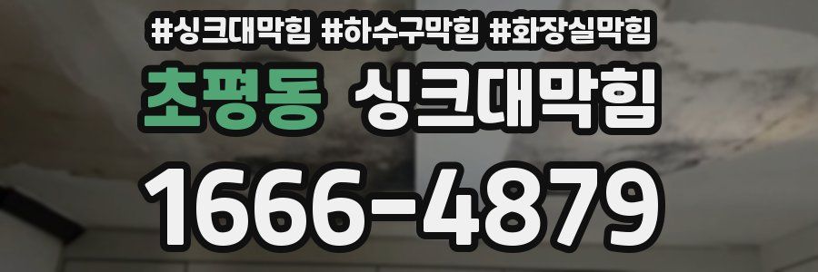 싱크대막힘