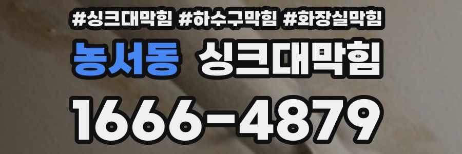싱크대막힘