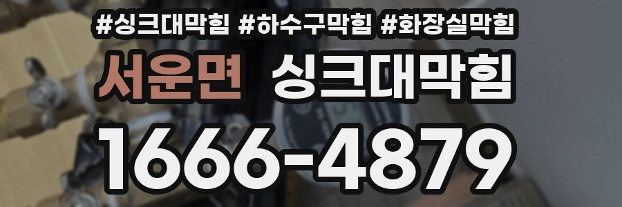 싱크대막힘