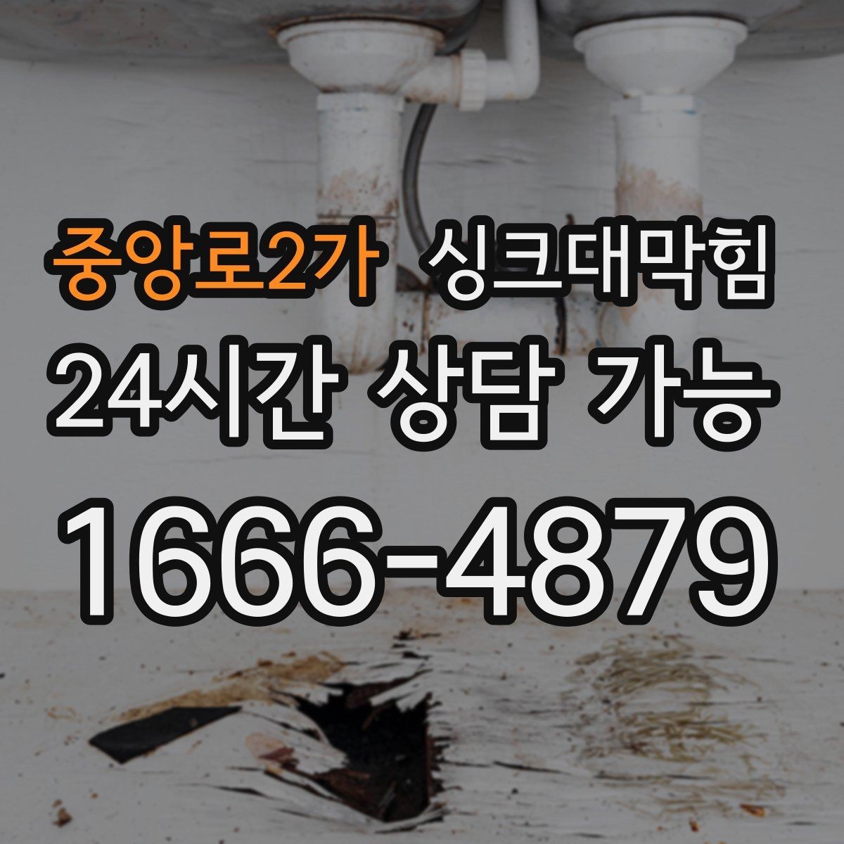 중앙로2가 싱크대막힘 사무실 주방 배수구 사진 보고서가 준 확신