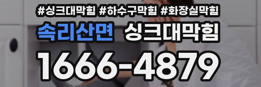 싱크대막힘