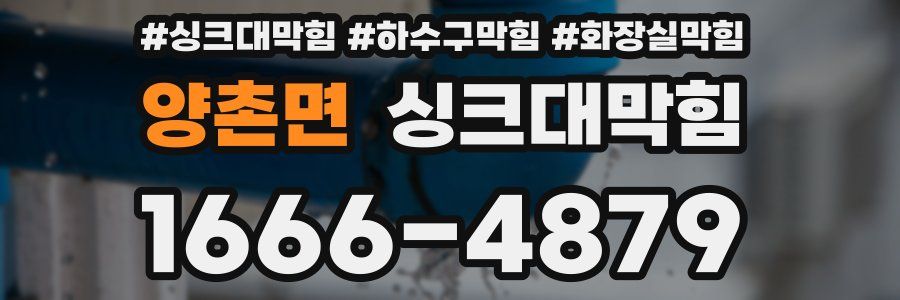 싱크대막힘