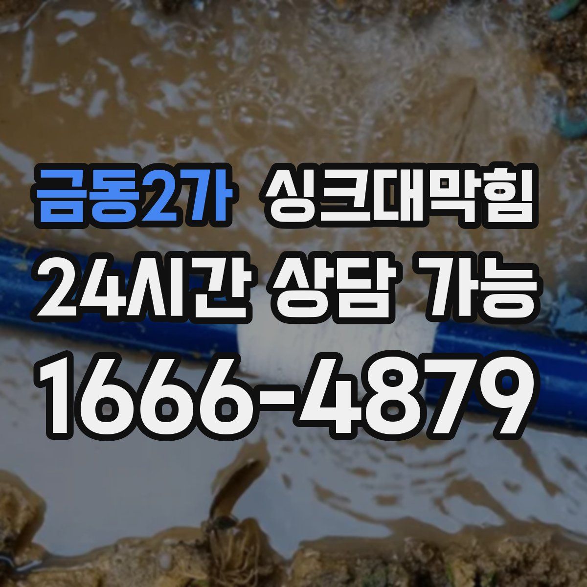 금동2가 싱크대막힘