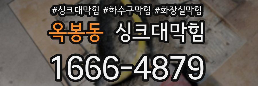 싱크대막힘