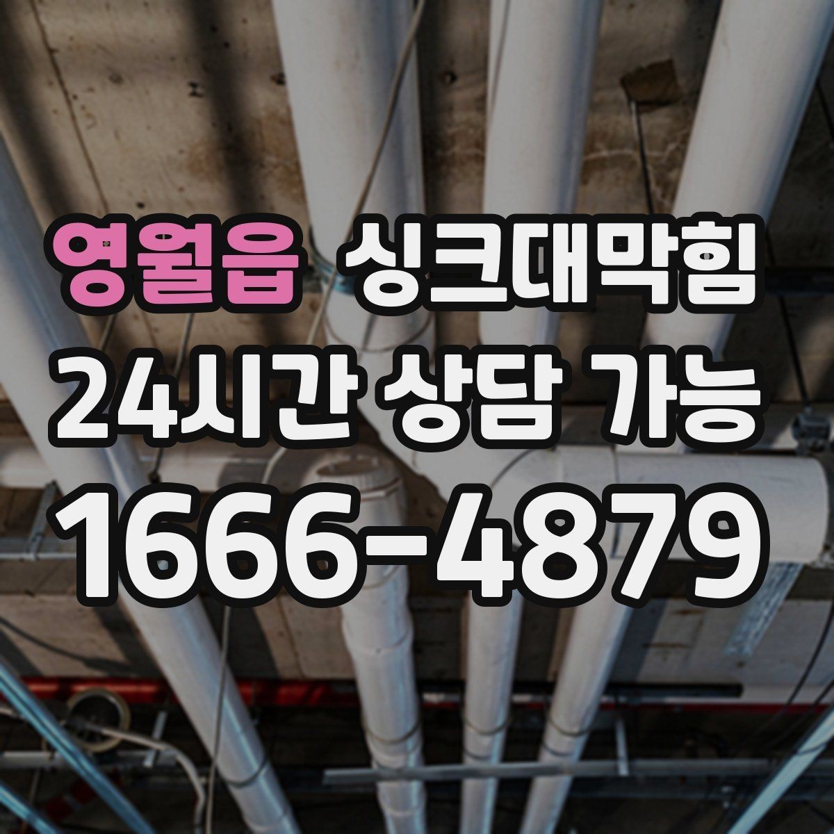 영월읍 싱크대막힘 단독 주택 배수관 누수 포인트를 찾기까지