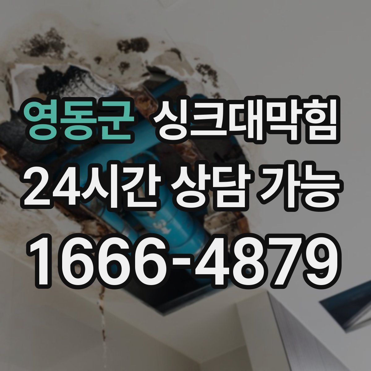 영동군 싱크대막힘 그리스트랩 오버플로 원인 점검