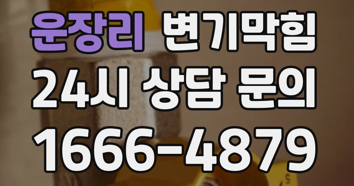 운장리 변기