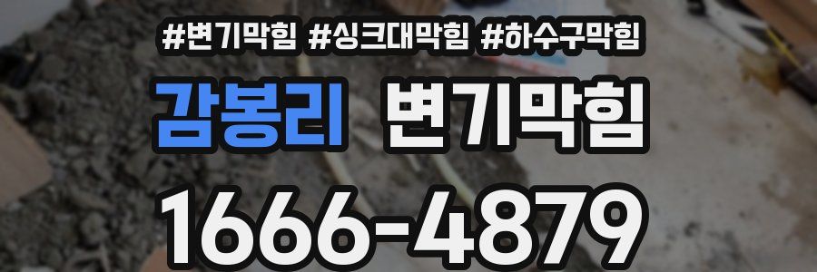 변기막힘
