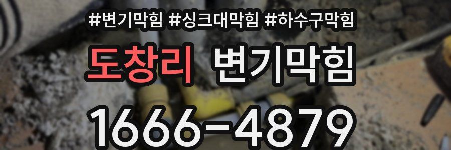 변기막힘