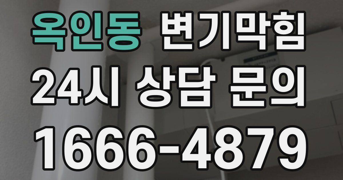 옥인동 변기