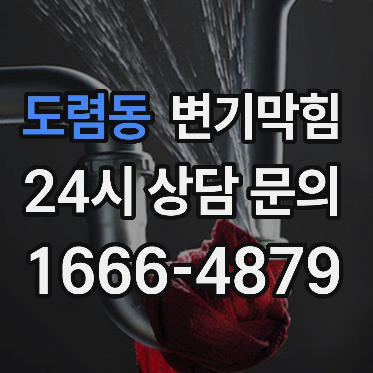 도렴동 변기막힘