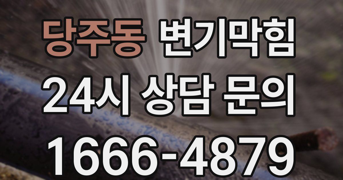 당주동 변기