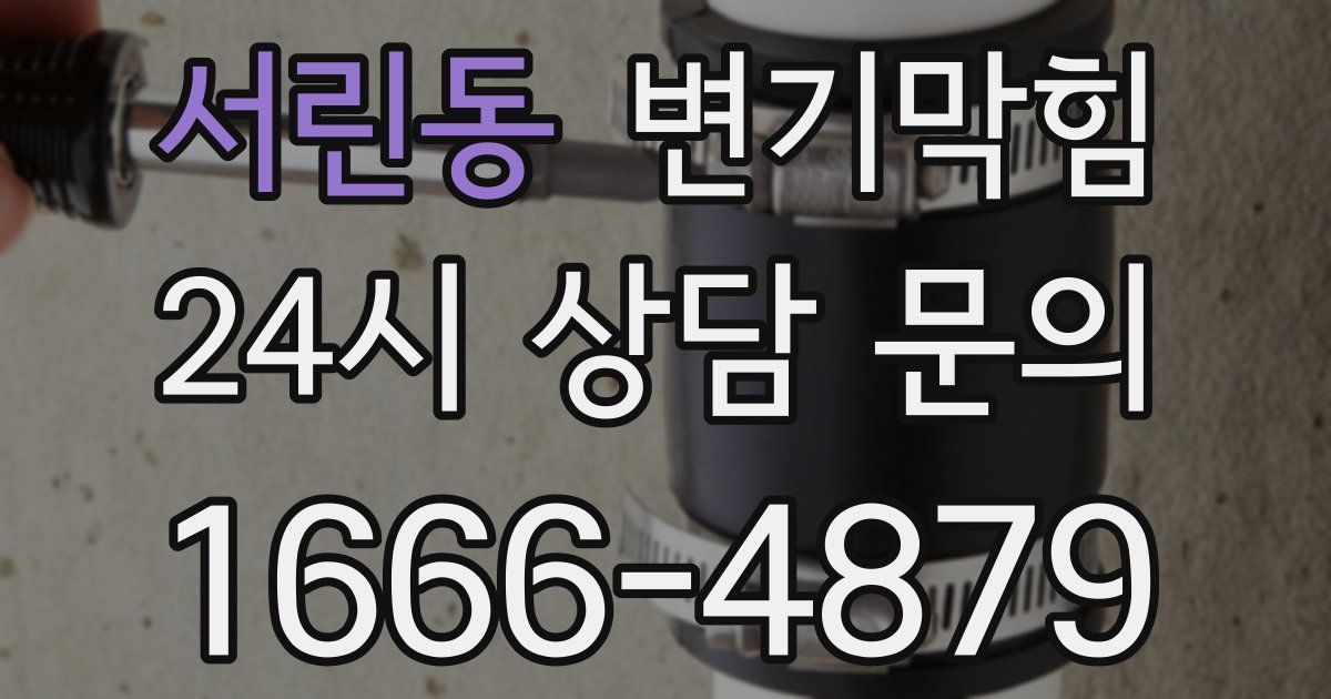 서린동 변기