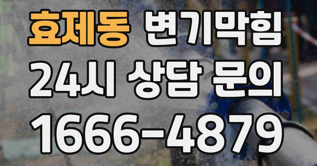 효제동 변기