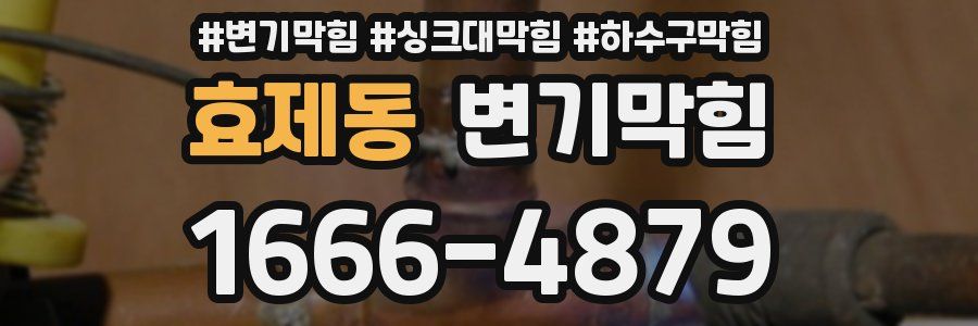 변기막힘