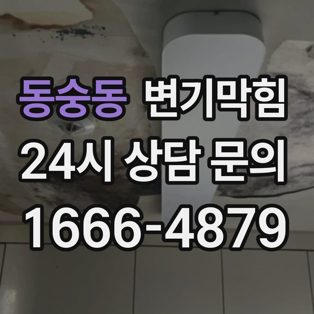 동숭동 변기막힘