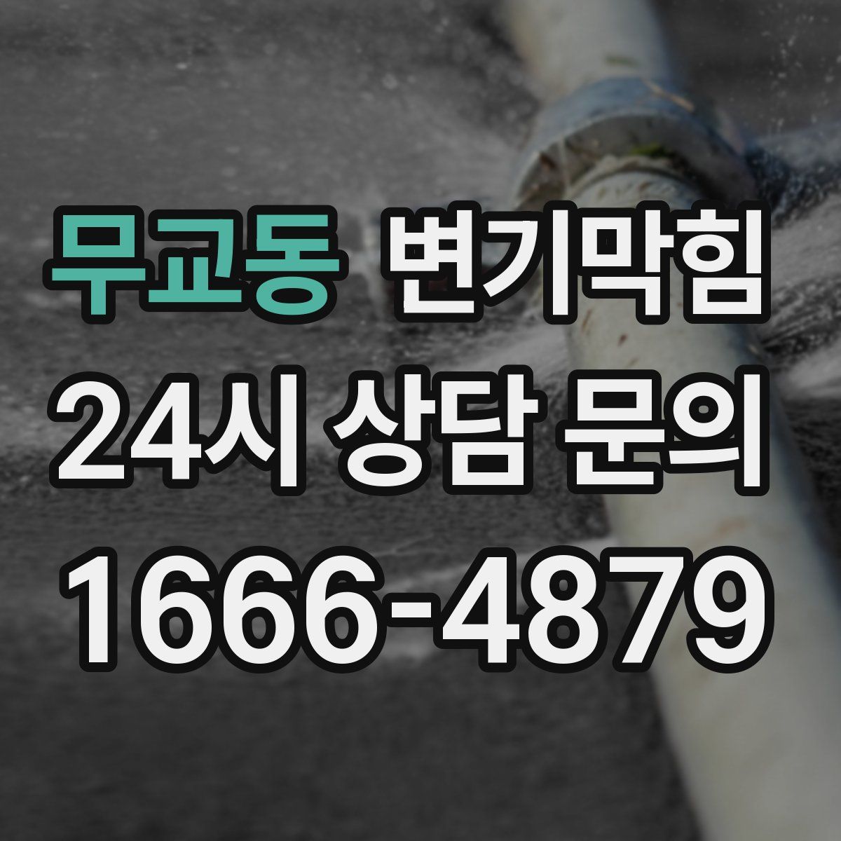 무교동 변기막힘