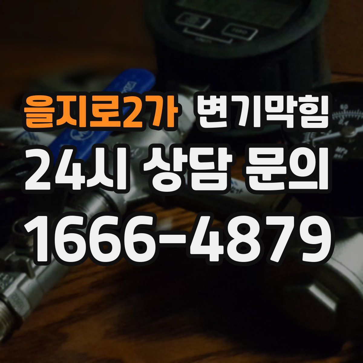을지로2가 변기막힘