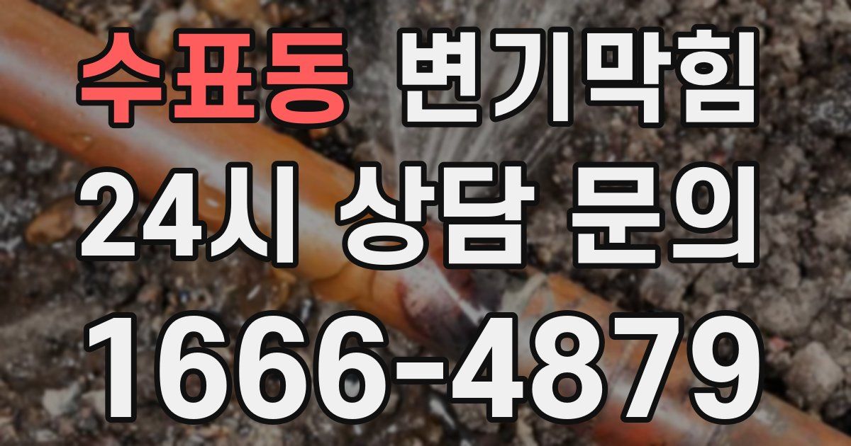 수표동 변기