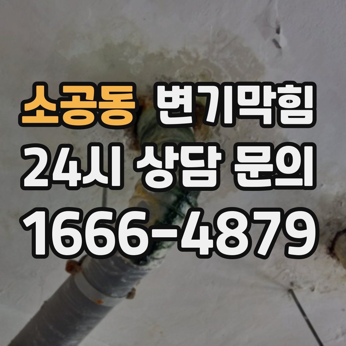 소공동 변기막힘 사무실 배수구막힘 환기팬 역류 해결