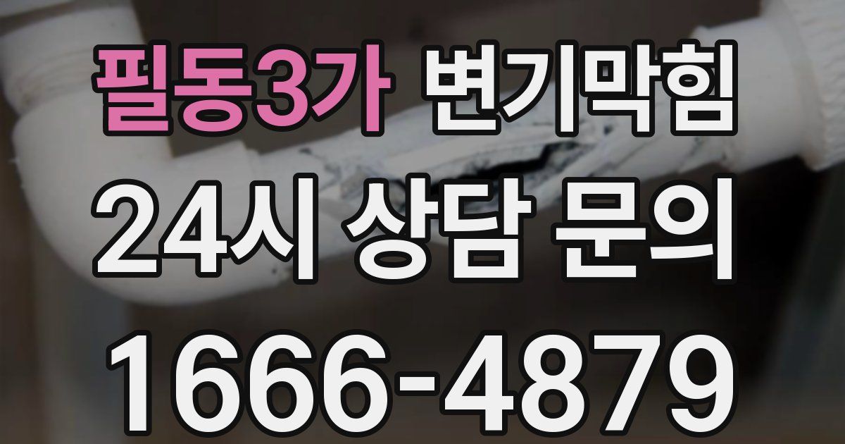 필동3가 변기
