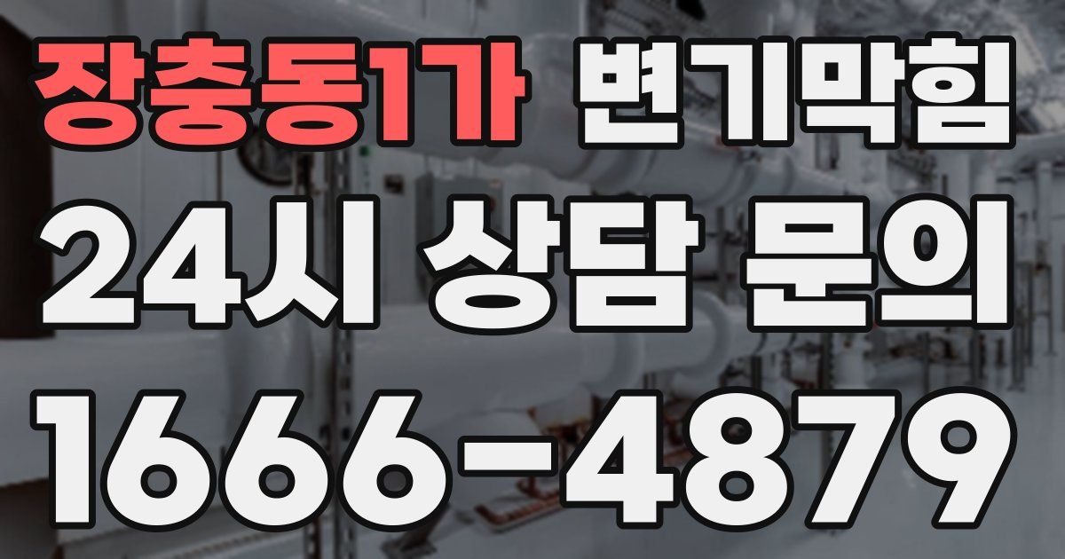 장충동1가 변기