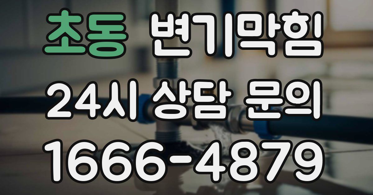 초동 변기