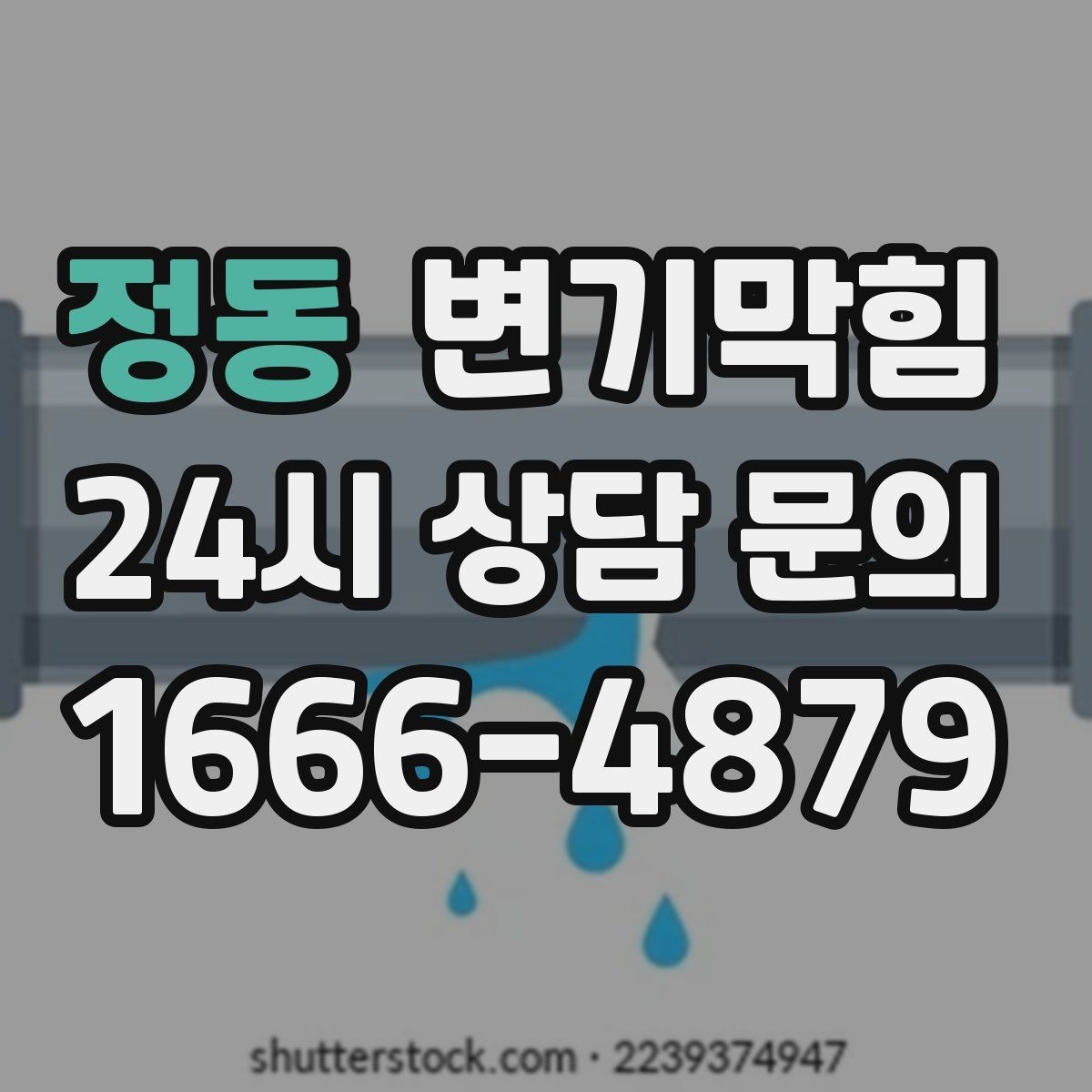 정동 변기막힘 미용실 변기뚫기 드레인 캡 안전 회수