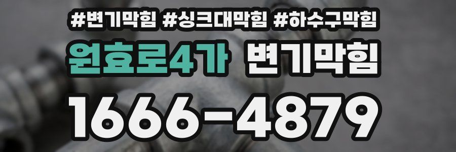 변기막힘